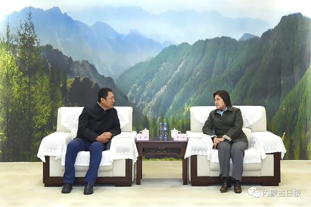 乌兰察布“源网荷储”示范项目暨三峡现代能源产业园开工奠基 布小林出席