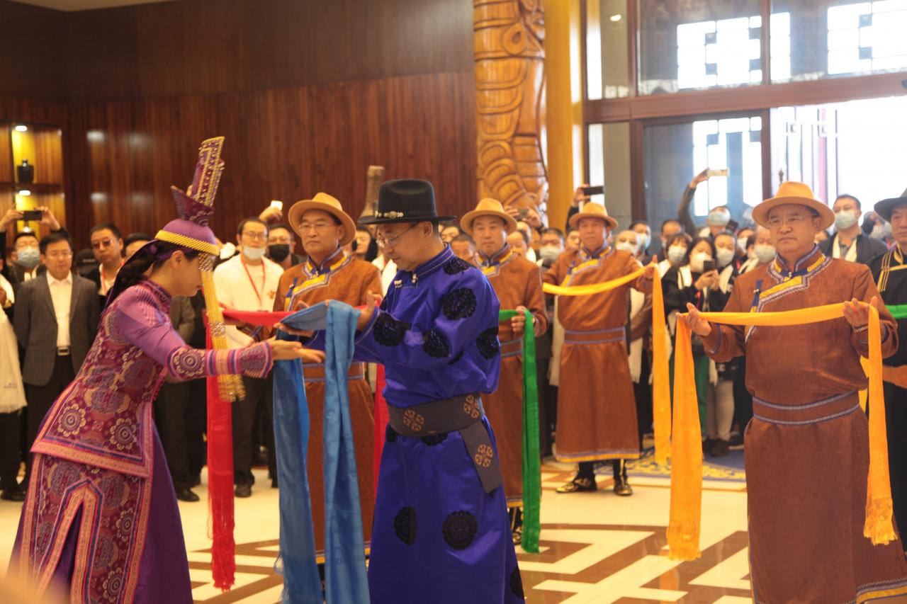 “蒙古王百年庆典”在内蒙古通辽市隆重举行