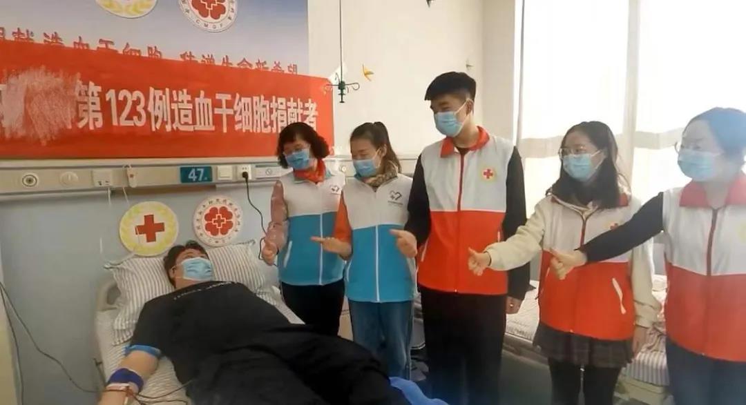 杨慧鑫成为内蒙古2022年首例造血干细胞捐献者