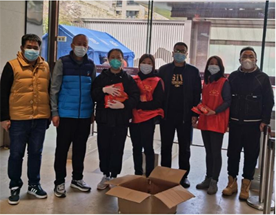 新城税务有温度 凌晨抗疫我守护