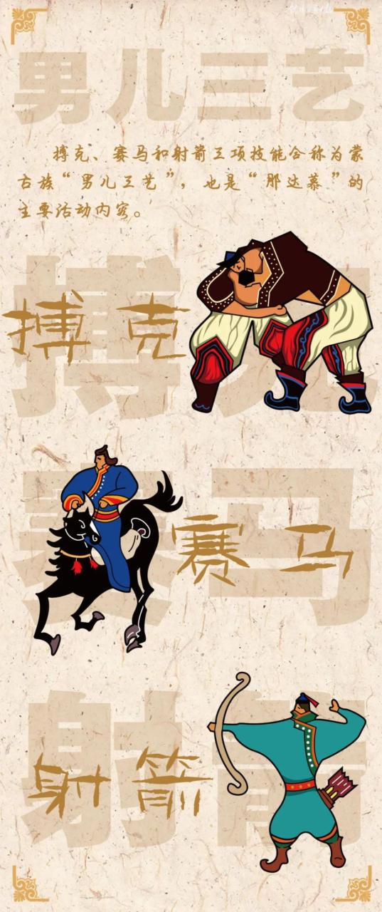看·锡林郭勒丨男儿三艺，力量与豪放之美